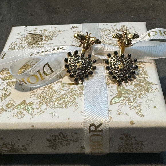 Dior Jewelry - Dior bee earrings with crystals